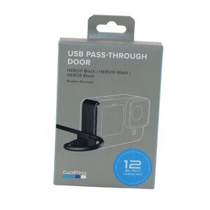 GoPro USB Pass-Through Door HERO13 HERO12 HERO11 HERO10 HERO9 Black ADCOD-001